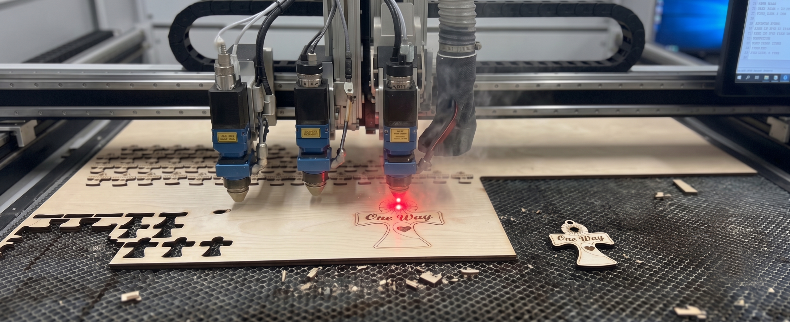 Incisione laser su legno